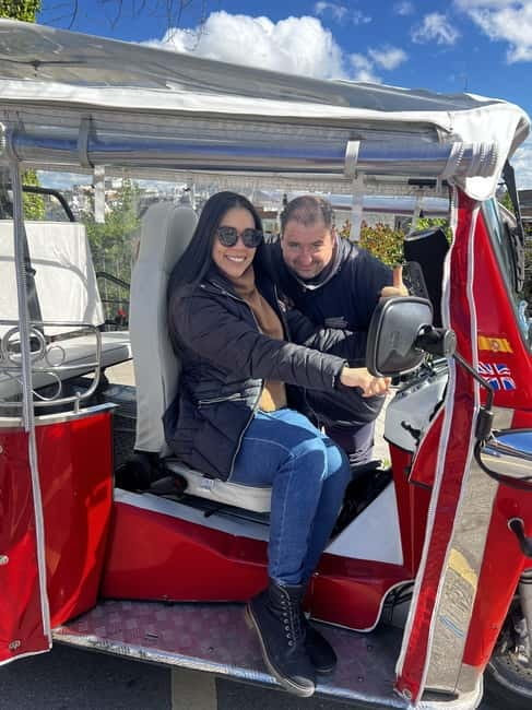 1.5-hour Tuk Tuk Tour in Madrid - A fast ride through Madrid’s royal center