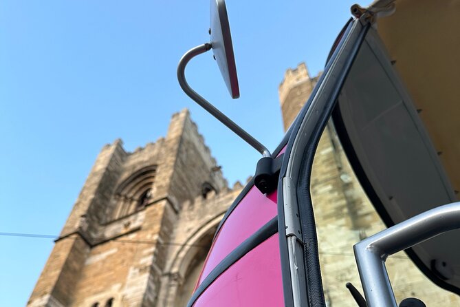 1.5H Private Tuk Tuk Tour of Historic Lisbon - Lisbon Cathedral and the first look at the old city