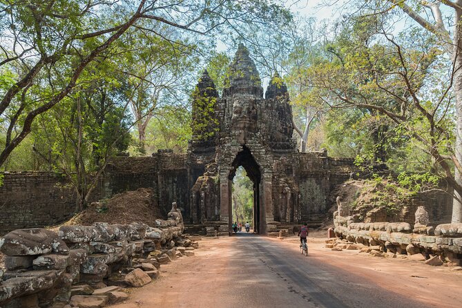 1-Day private Angkor Temple Tour by Tuk Tuk from Siem Reap - Angkor Wat from the quieter eastern side