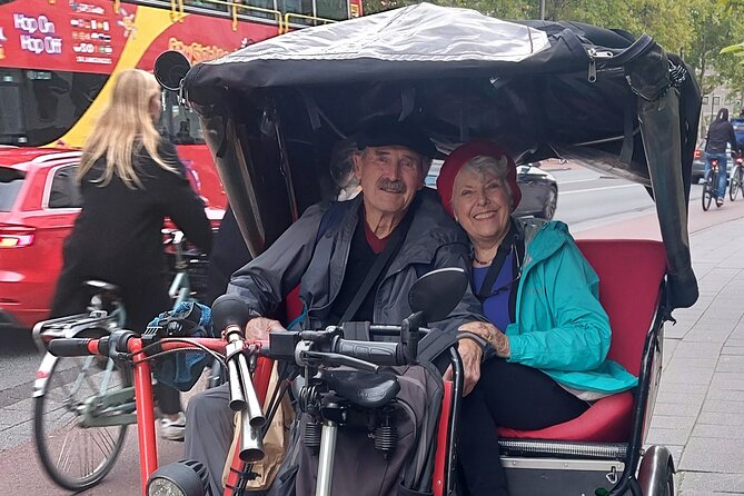 1 Hour Private Amsterdam Rickshaw Tour - Nieuwmarkt and the Waag bring the old city into view