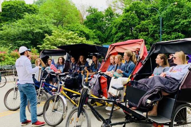 1 Hour Private Guided Pedicab Tour in New York City - Strawberry Fields and the John Lennon Memorial