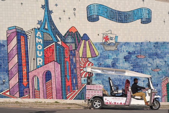 1 Hr City Tuk Tuk / Electric Car Tour of Lisbon - What the one-hour schedule really means