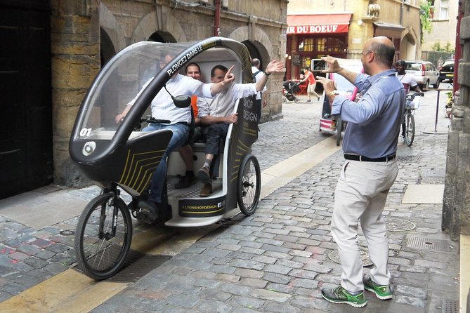 1 or 2-Hour Pedicab tour of Lyon - Why a pedicab works well in Lyon