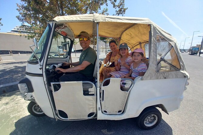 2-Hour Private Historic Lisbon Tour by Tuk Tuk - Alfama on foot, with an optional Ginjinha