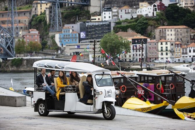 2 Hour Private Tuktuk Tour in Porto to Monastery and Cellars - Passing the Dom Luís I Bridge