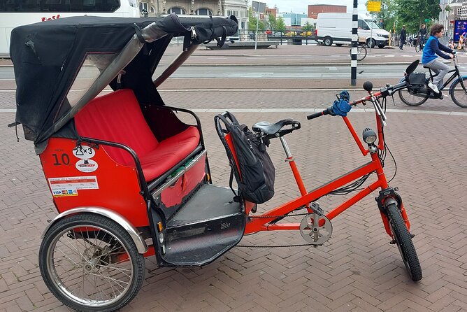 2 Hours Private Amsterdam Rickshaw Tour - Museumplein, Anne Frank House, and Vondelpark