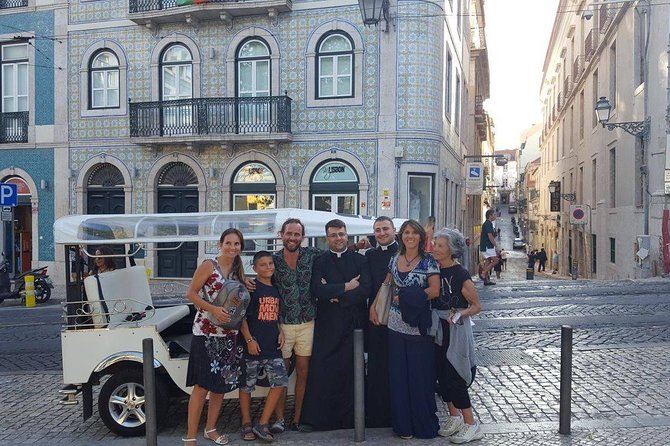 3 hour Private ECO Tuk Tuk Tour of Lisbon with Cherry Liqueur - Miradouro da Senhora do Monte and the City Below