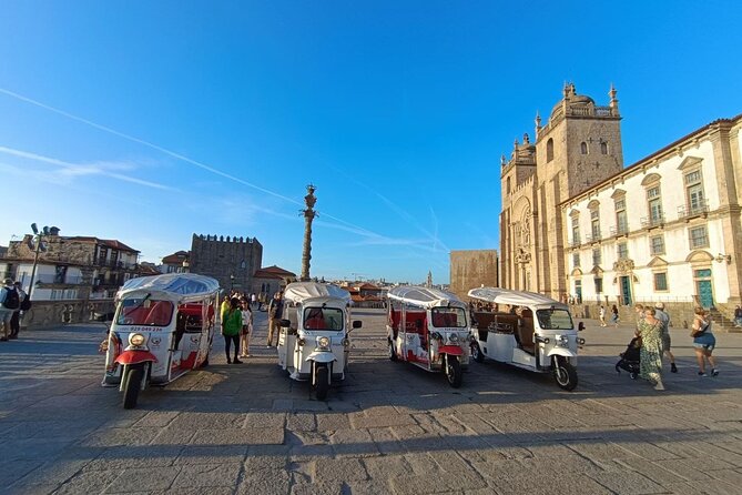 3 Hour Tuk tuk Tour in Porto - Virtudes, Clérigos, and Livraria Lello