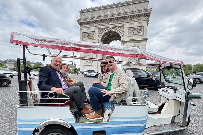 4 Hour Grand Paris Tour by Electric Tuk Tuk See Almost Everything - Moulin Rouge, Montmartre, and Sacré-Cœur