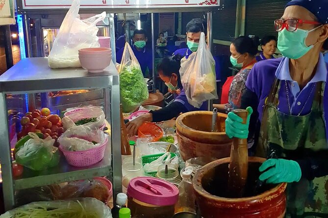 4-Hour Hidden Bangkok TukTuk Street Food Guided Tour - The first stop, Wat Nak Klang and Wat Prayoon