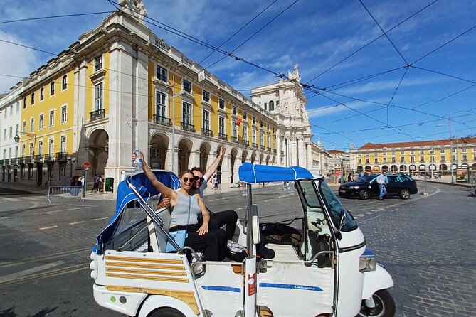 4 Hours Private Tuk Tuk Tour in Lisbon - Commerce Square and the ride beside the Tagus