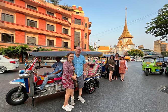 8 Hours Tuk Tuk Private Tour within Bangkok Area: Customed Trips - Wat Saket and the Golden Mount view