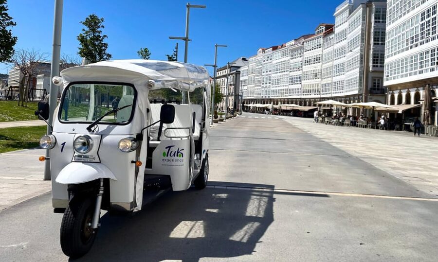 A Coruña: Premium Tuk Tuk tour - Starting at Palexco and the Marina Galleries