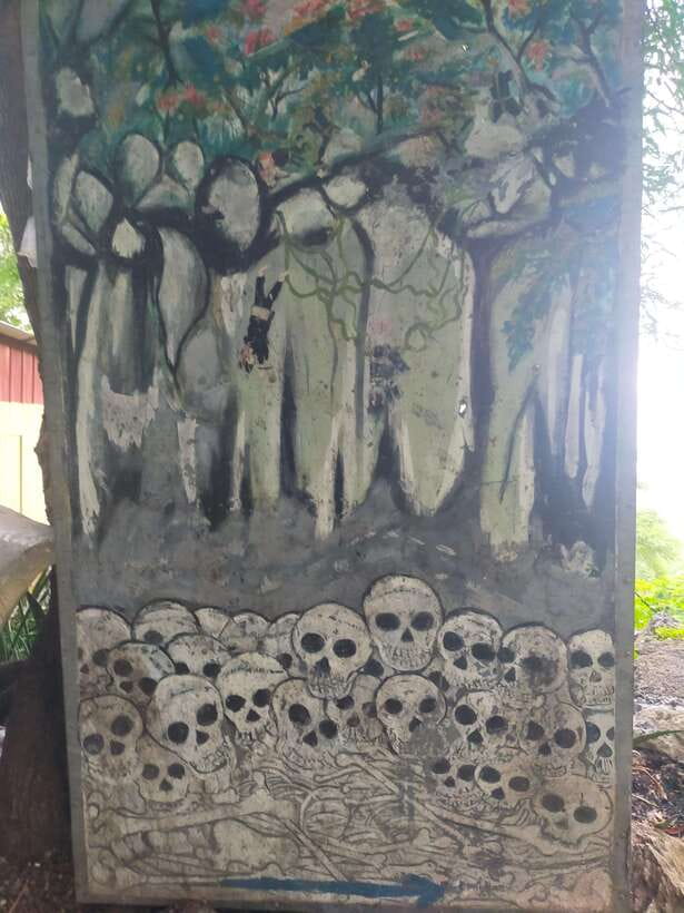 A Day TukTuk Handicrafts Bambootrain Killing&BatCaves,Sunset - Sunset and the bat flight