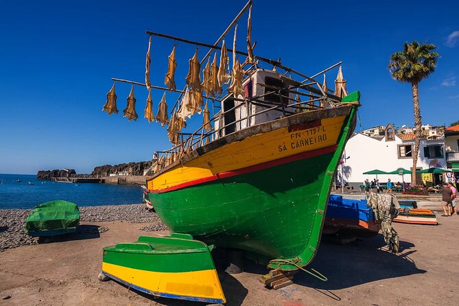 A great tuk-tuk adventure Tour at Cabo Girão - Skywalk - Câmara de Lobos brings the tour back to sea level