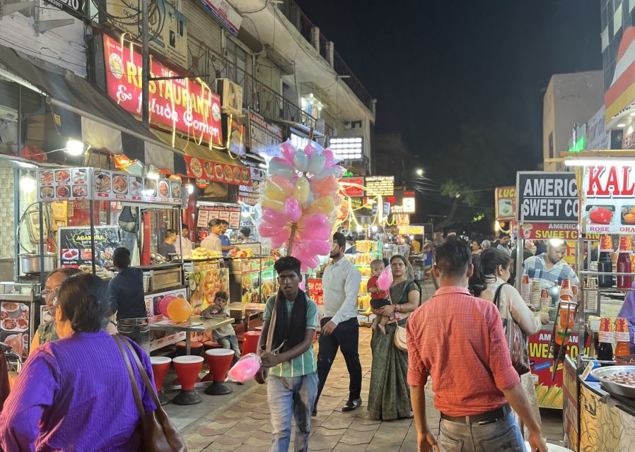 Agra: Sadar Bazar Food Market Night Walking Tour by Tuk-Tuk - The tuk-tuk ride from your hotel