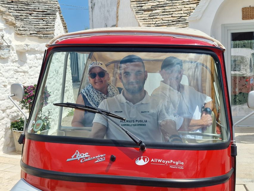Alberobello: Private Tuk Tuk Tour with Audio Guide - First Views of Alberobello’s Trulli