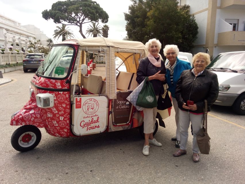 Albufeira: Benagil Caves & Senhora da Rocha Tour by Tuk Tuk - Seeing Benagil Cave from above