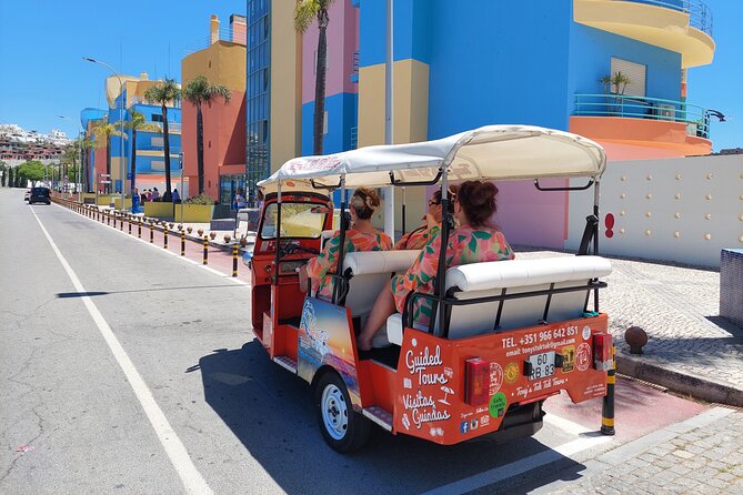 Albufeira On A Rickshaw / Tuk-Tuk - Albufeira Marina and the fishing port