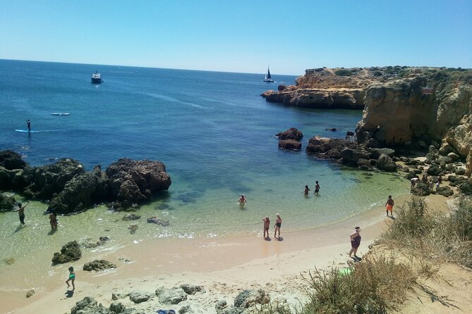 Albufeira On A Rickshaw / Tuk-Tuk - Arrifes Beach, also called Sardine Beach