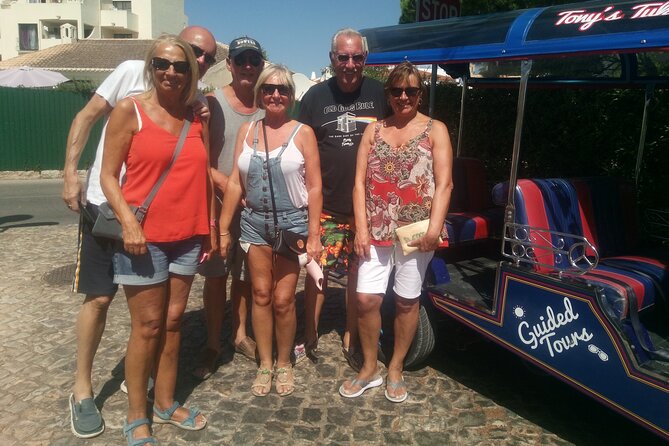 Albufeira On A Rickshaw / Tuk-Tuk - The old town and castle walls from 1249