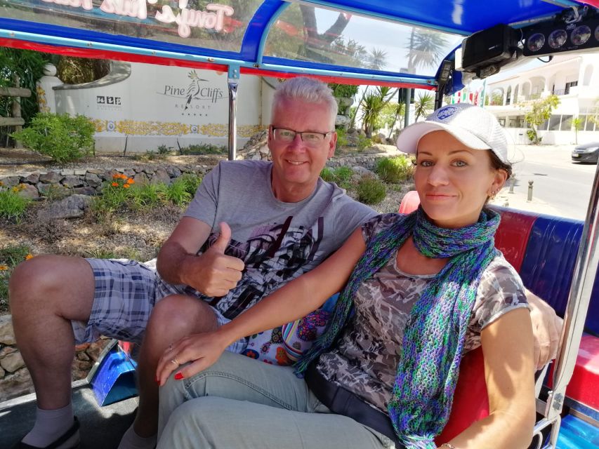 Albufeira: Private Sightseeing Tuk-Tuk Tour with Pickup - The marina and its lighthouse photo stop