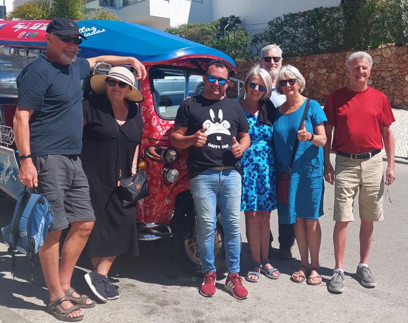 Albufeira: Private Sightseeing Tuk-Tuk Tour with Pickup - Pickup from your accommodation in Albufeira