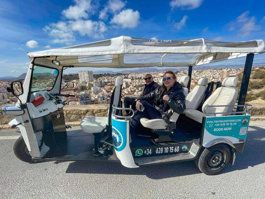 Alicante Tuk Tuk Overview Tour - From Plaza Puerta del Mar to the waterfront