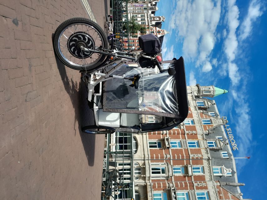 Amsterdam: Private Guided City Tour by Pedicab - Rembrandt Square and the Old Jewish Quarter