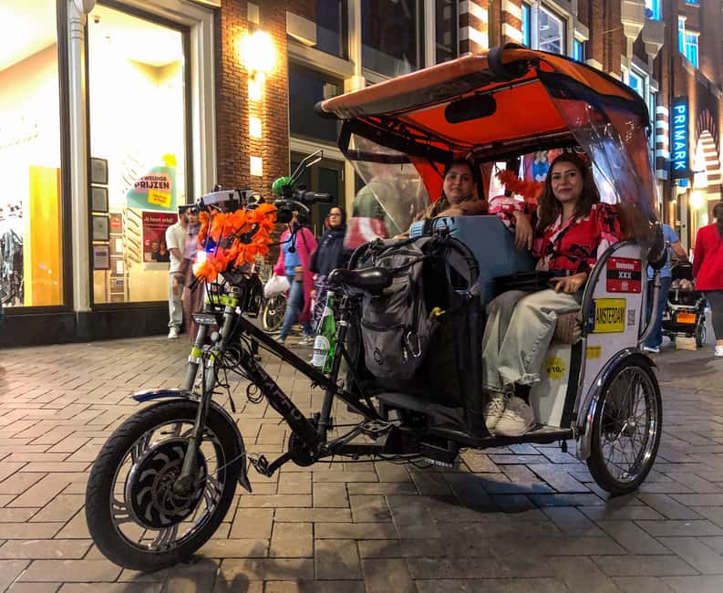 Amsterdam: Private Guided Pedicab & Rickshaw Highlights Tour - Flower Market, Begijnhof, and Vondelpark