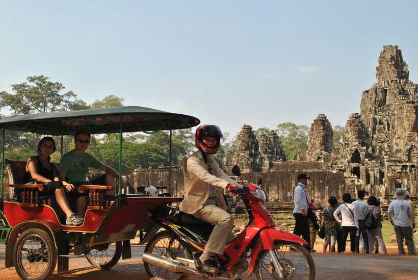 Angkor Thom Afternoon Tour by Tuk Tuk - Entering through Angkor Thom’s South Gate