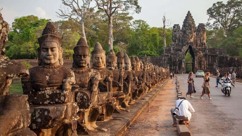 Angkor Wat Small Tour With Private Tuk Tuk - Ta Prohm and the famous atmospheric setting