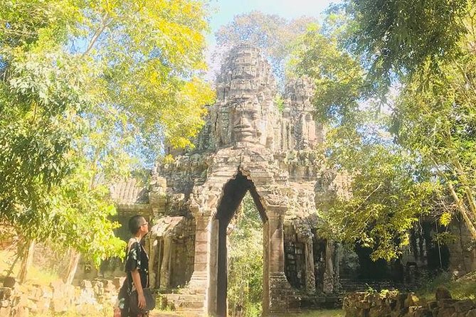 Angkor Wat Sunrise Private Tour by Tuk Tuk - Bayon turns stone faces into a puzzle