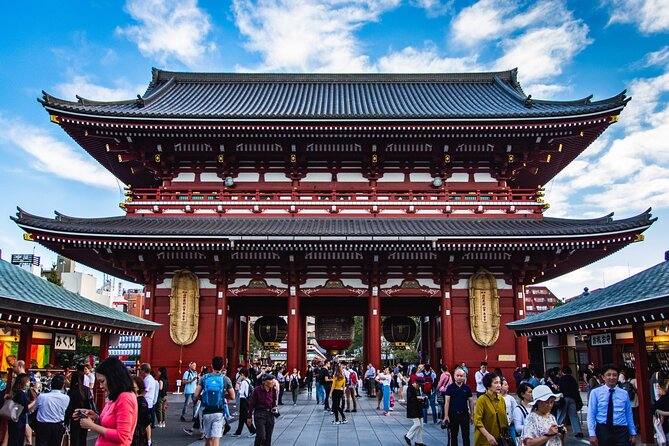 Asakusa, Tokyo: Rickshaw Experience and Highlights Walking tour - The rickshaw ride through east Asakusa
