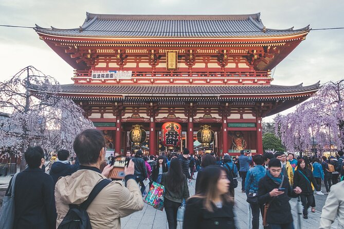Asakusa, Tokyo: Rickshaw Experience and Highlights Walking tour - What $35 buys you