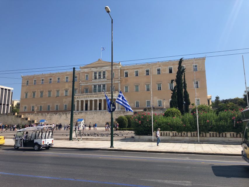Athens from Piraeus: Private E-Tuk Tuk Half-Day Tour - Kolonaki and the Panathenaic Stadium