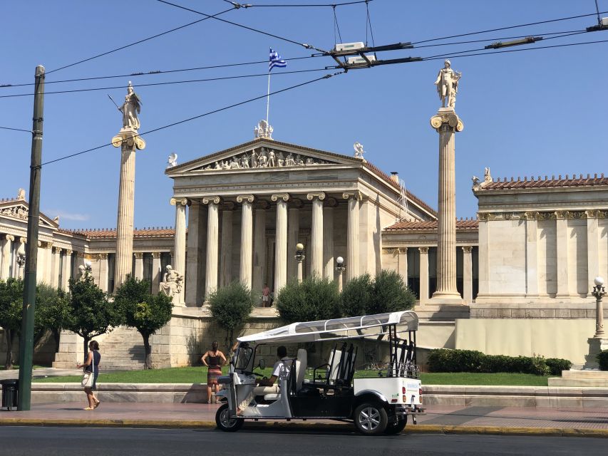 Athens from Piraeus: Private E-Tuk Tuk Half-Day Tour - What $202 per person buys you