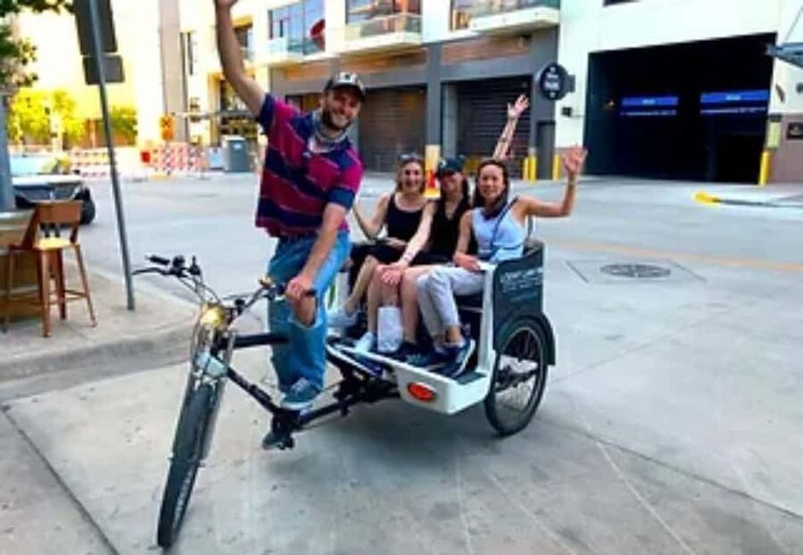 Austin: Historic Pedicab Tour - The Driskill Hotel Adds an 1886 Time Capsule