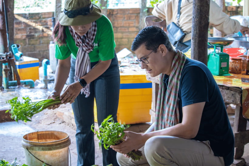 Authentic Siem Reap: Tuk Tuk Countryside and Sunset Tour - Rice farming and the making of local rice wine