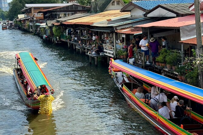 Bangkok 3-in-1 Tour: Longtail Boat,TukTuk & Street Food Adventure - Talad Phlu turns the tour into dinner