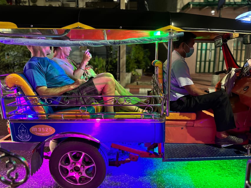 Bangkok: A 4 Hours Tuk Tuk Sightseeing Tour Iconic Landmarks - The Grand Palace after sunset