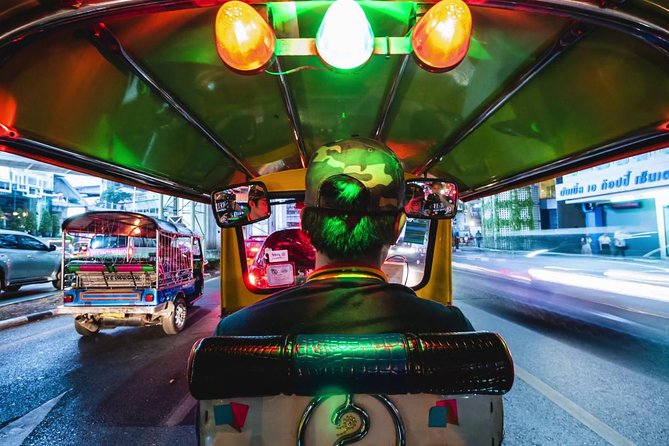 Bangkok by Night Tuk Tuk Tour: Markets, Temples & Food - The Flower Market when the city is still working