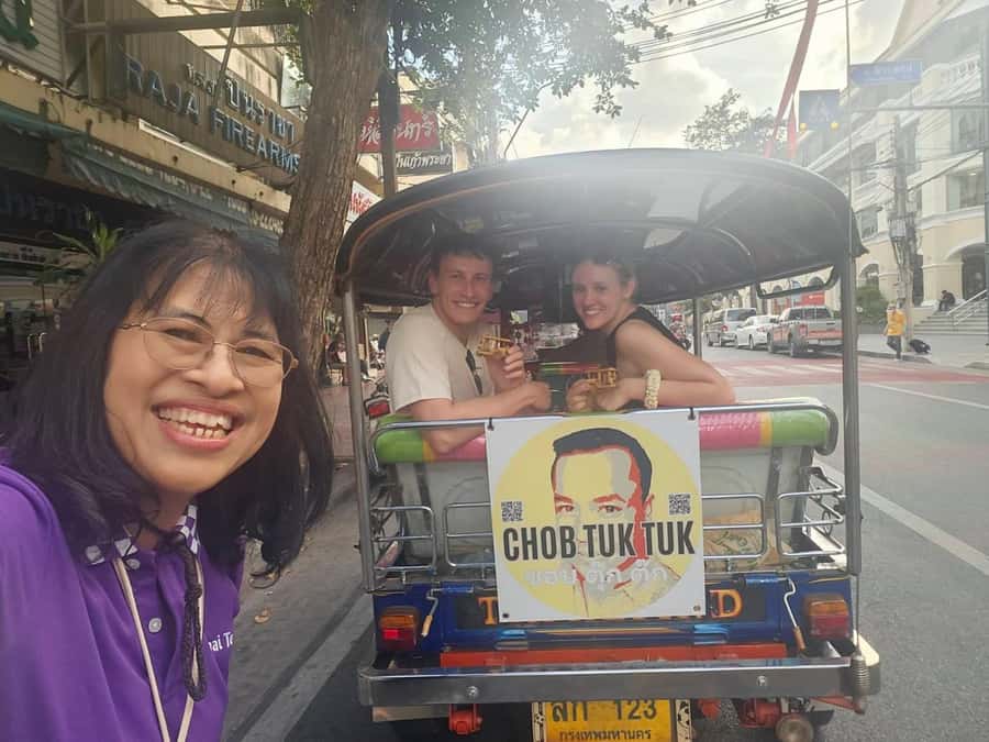 Bangkok: CHOB TUK TUK Ride + Canal Tour + Foods Tasting - Practical details before you reserve