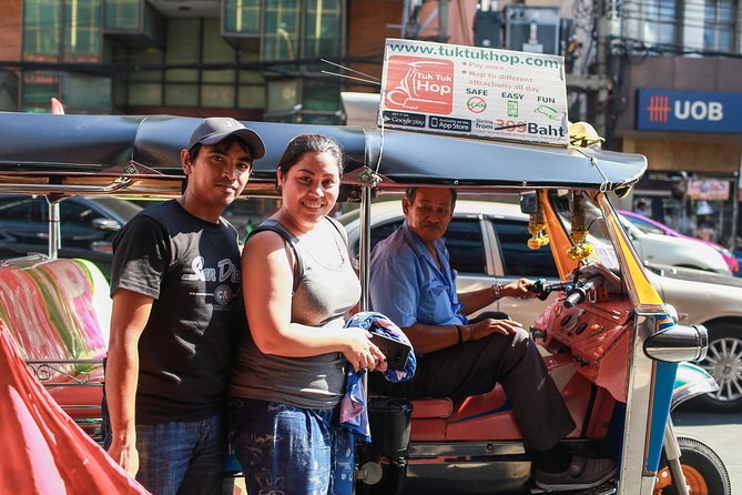Bangkok Combo: Tuk Tuk App Pass, Chao Phraya Boat & E-sim - Sukhumvit: modern Bangkok with a service-area catch