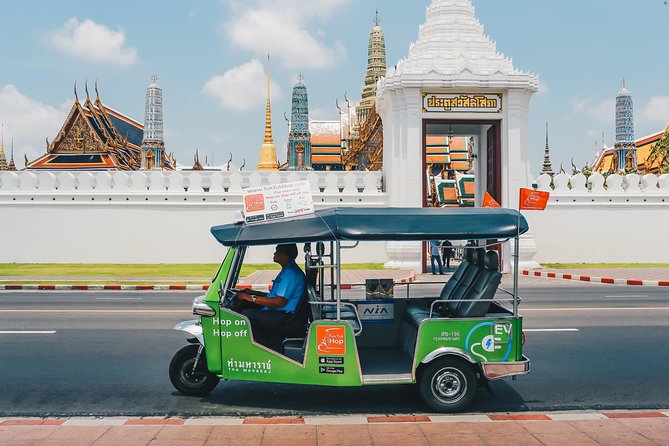 Bangkok Combo: Tuk Tuk App Pass, Chao Phraya Boat & E-sim - The Chao Phraya boat adds a different view