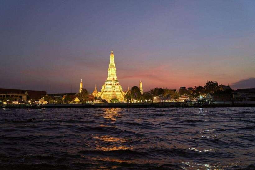 Bangkok Electric Tuk Tuk: Street Food & Markets - A drink and a change of pace by the river