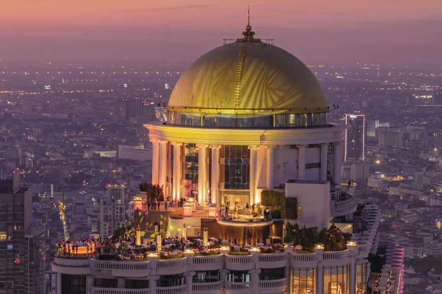 Bangkok: Lebua Sky Bar & China Town Street Food by Tuk Tuk - From a 6:00 PM hotel pickup to Bangkok after dark