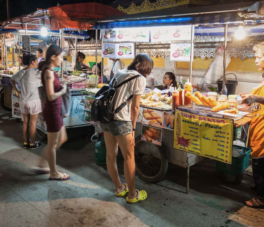 Bangkok Night Tuk Tuk: Private Tour of Markets & Landmarks - Khao San Road brings the high-energy finish