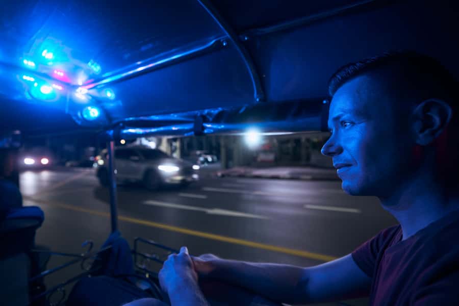 Bangkok Night Tuk Tuk: Private Tour of Markets & Landmarks - Talat Noi begins the night among old lanes