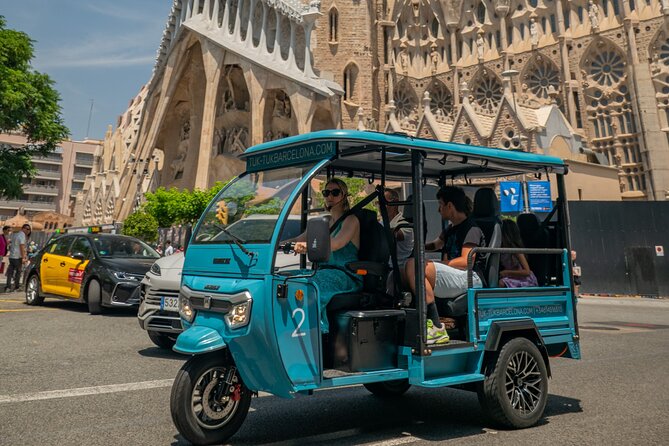 Barcelona 2 Hours Private Tuk-Tuk Tour - The former bullring and grand Plaça d’Espanya
